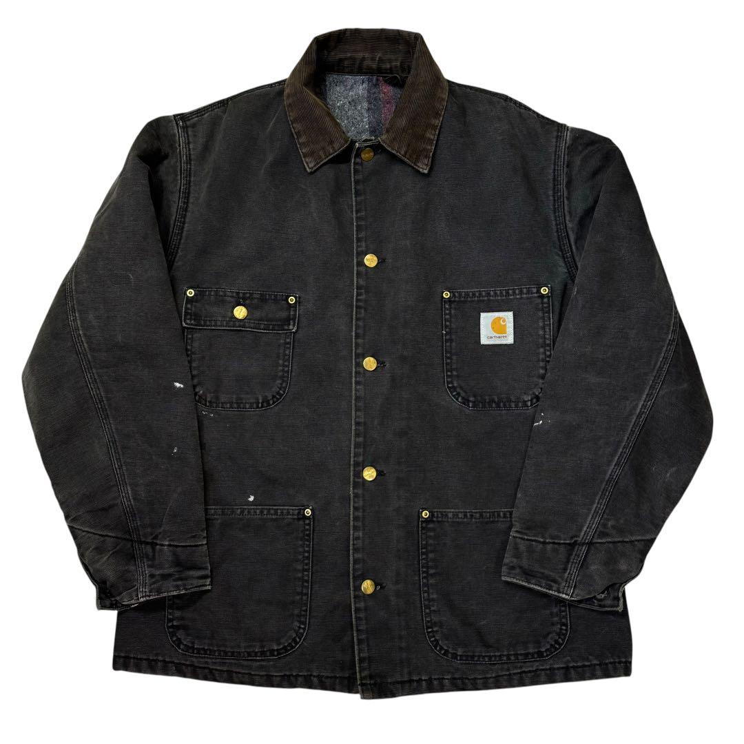 00s USA製 carhartt カーハート ミシガンチョアコート ブラック - メルカリ