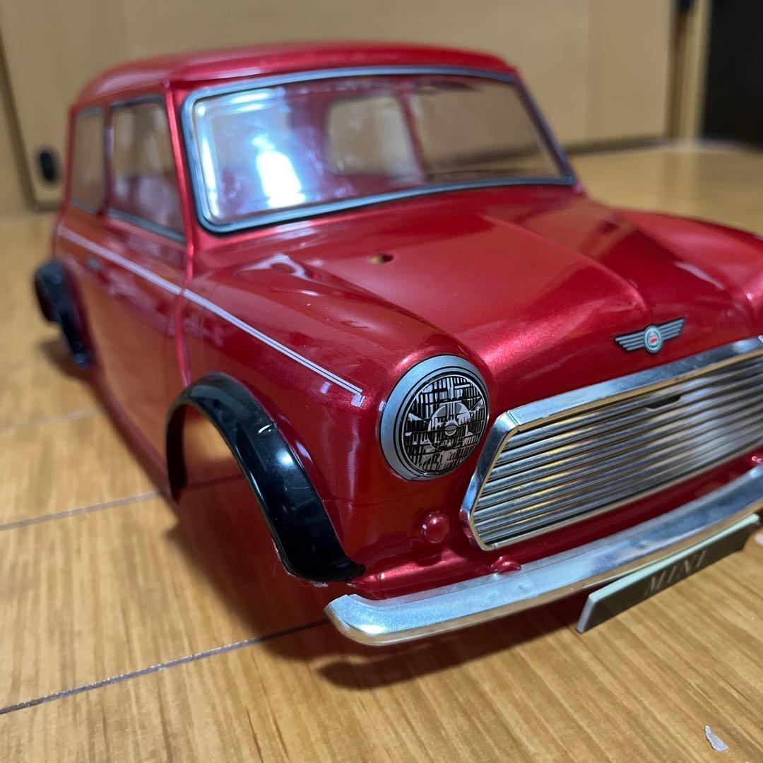 絶版　ローバー ミニクーパー 1/10スケールラジコンボディー タミヤ製