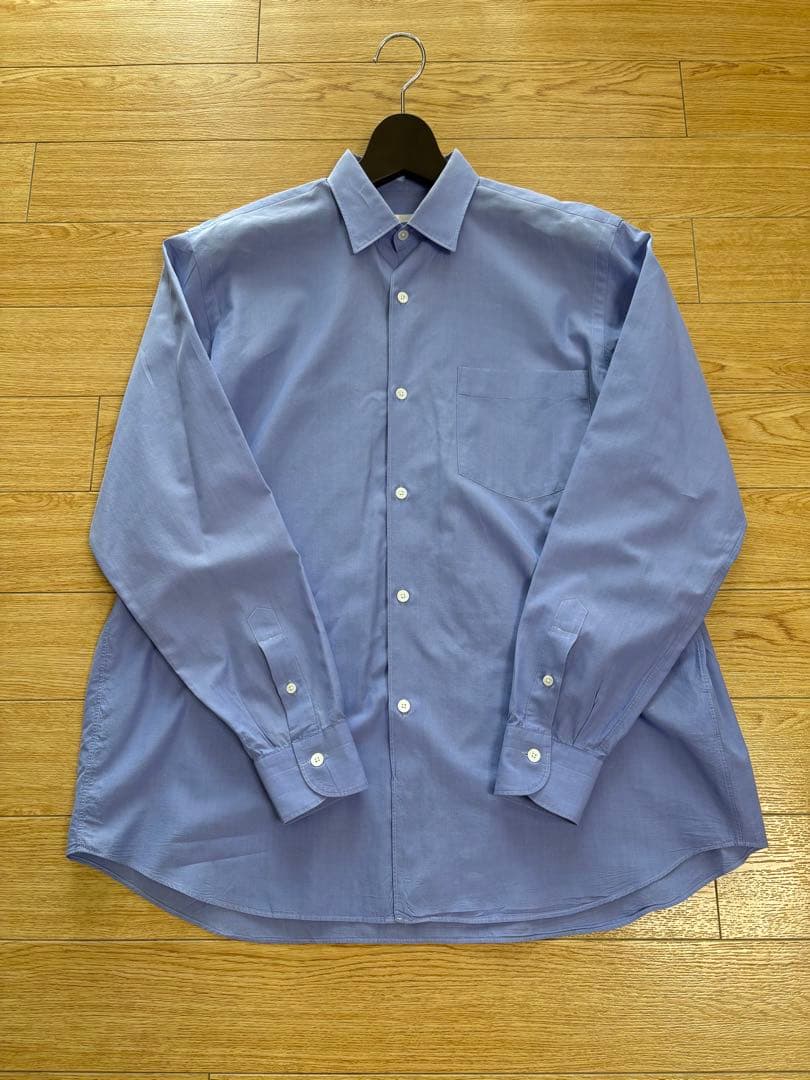 COMOLI コモリシャツ サイズ1 サックスカラー ブルー COMOLI / コモリ シャツ サックスブルー｜Yahoo!フリマ（旧PayPayフリマ）