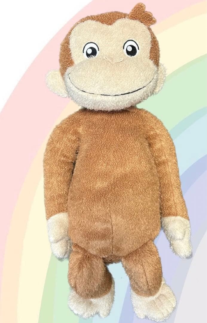 新品おさるのジョージ】snowman向井/ギガジャンボぬいぐるみ&リュック