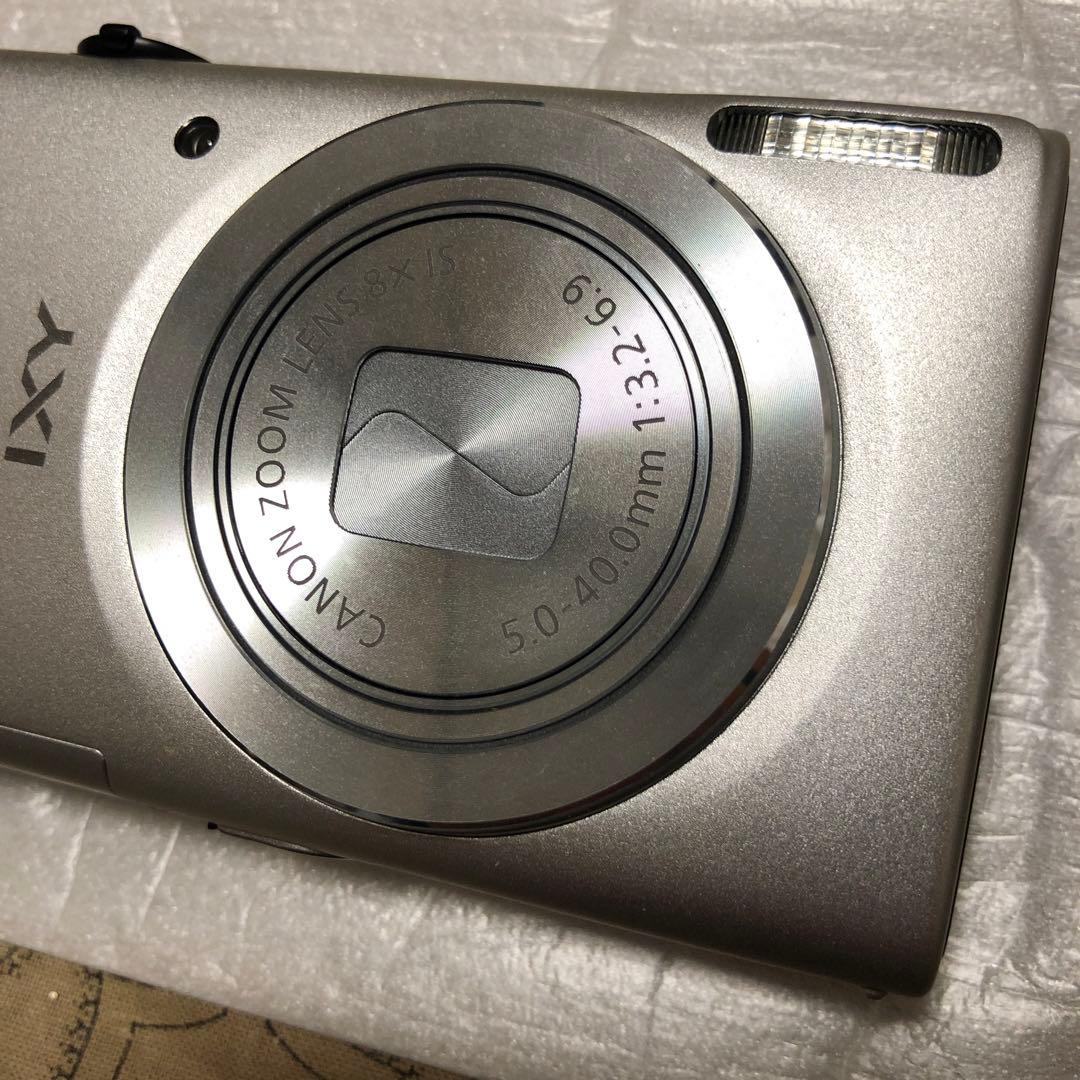 ほぼ新品 Canon IXY 110F シルバー デジカメ コンデジ 完品