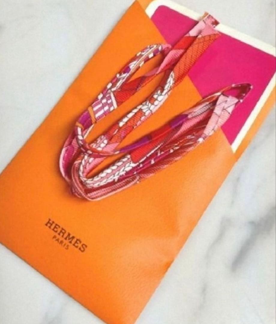 ❶早い者勝ち！HERMES ツイリードゥエルメス スパゲッティ シルクリボン