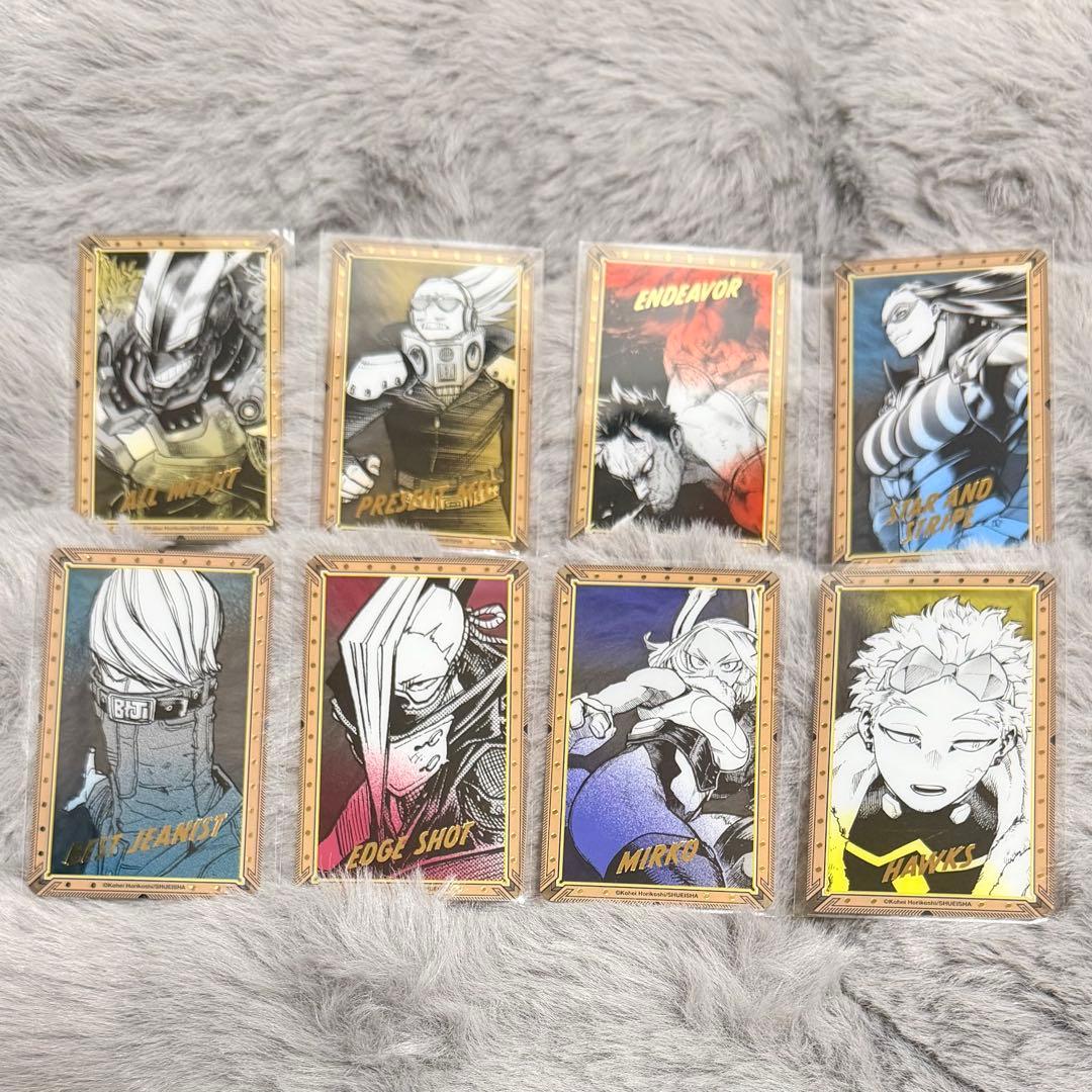 ヒロアカ 原画展 箔押しクリアカードコレクション プロヒーロー - メルカリ