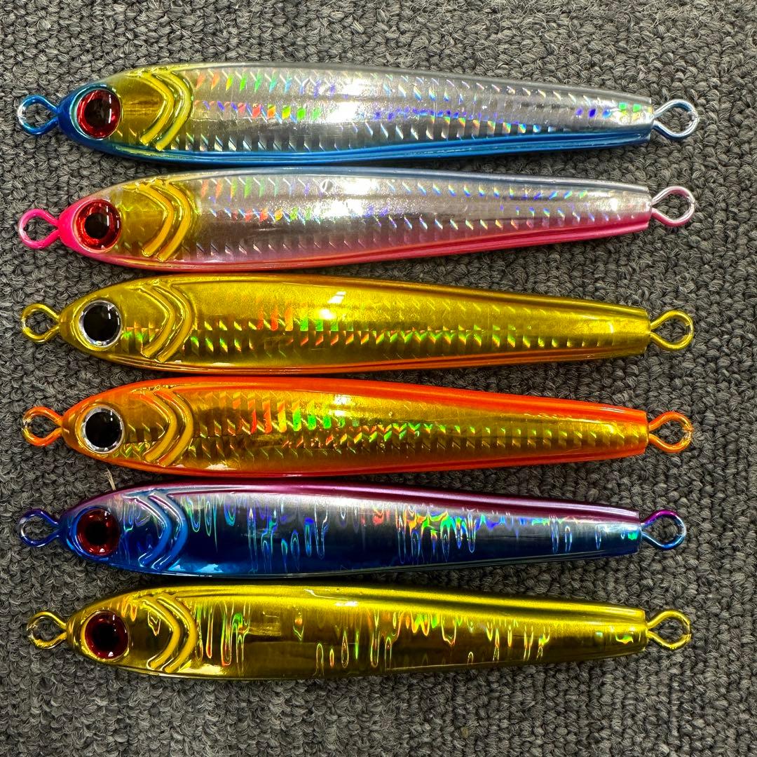 高比重ジグ180g 4本 メタルジグ TGベイト風 タチウオ - メルカリ