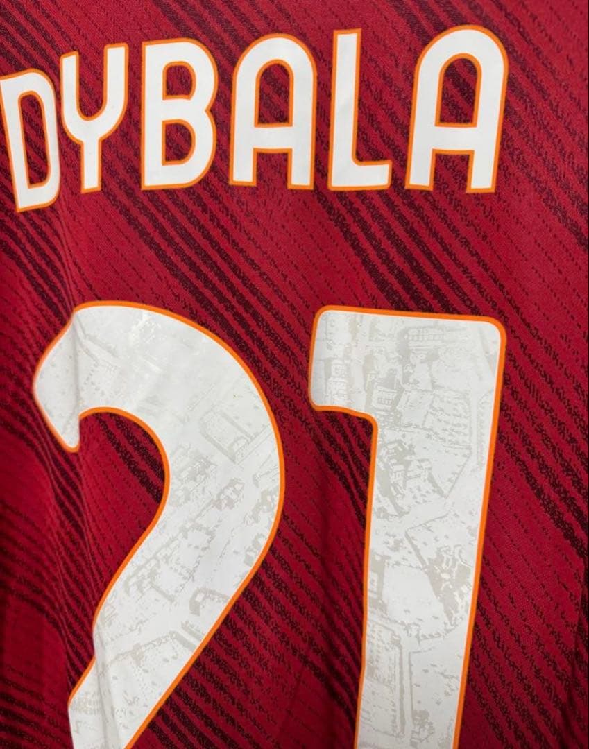 正規品23-24 ASローマ ダービー限定4thユニフォーム ディバラ - メルカリ