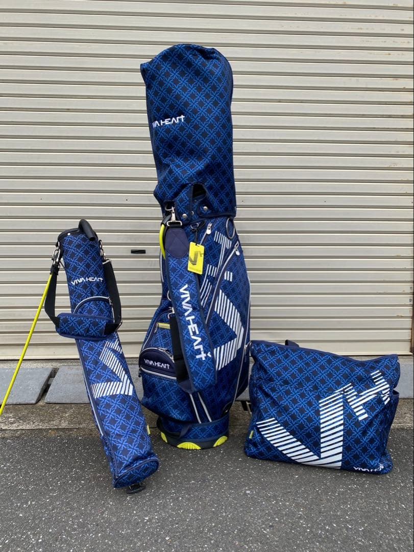 VIVAHEART ゴルフバッグセット ネイビー ヨドバシ.com - VIVA HEART ビバハート キャディバック レディス用