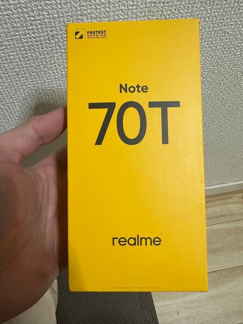 realme Note 70T 本体 4+64GB ブラック - メルカリ