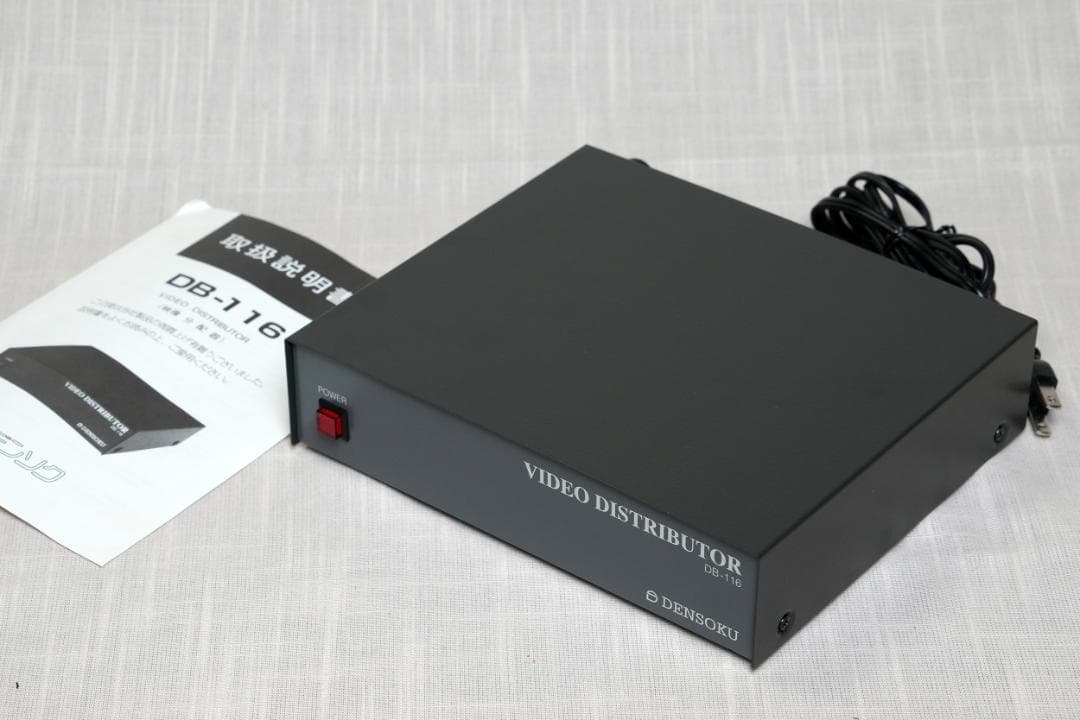 【美品・動作品】映像分配器 DENSOKU DB-116《1in→16out》