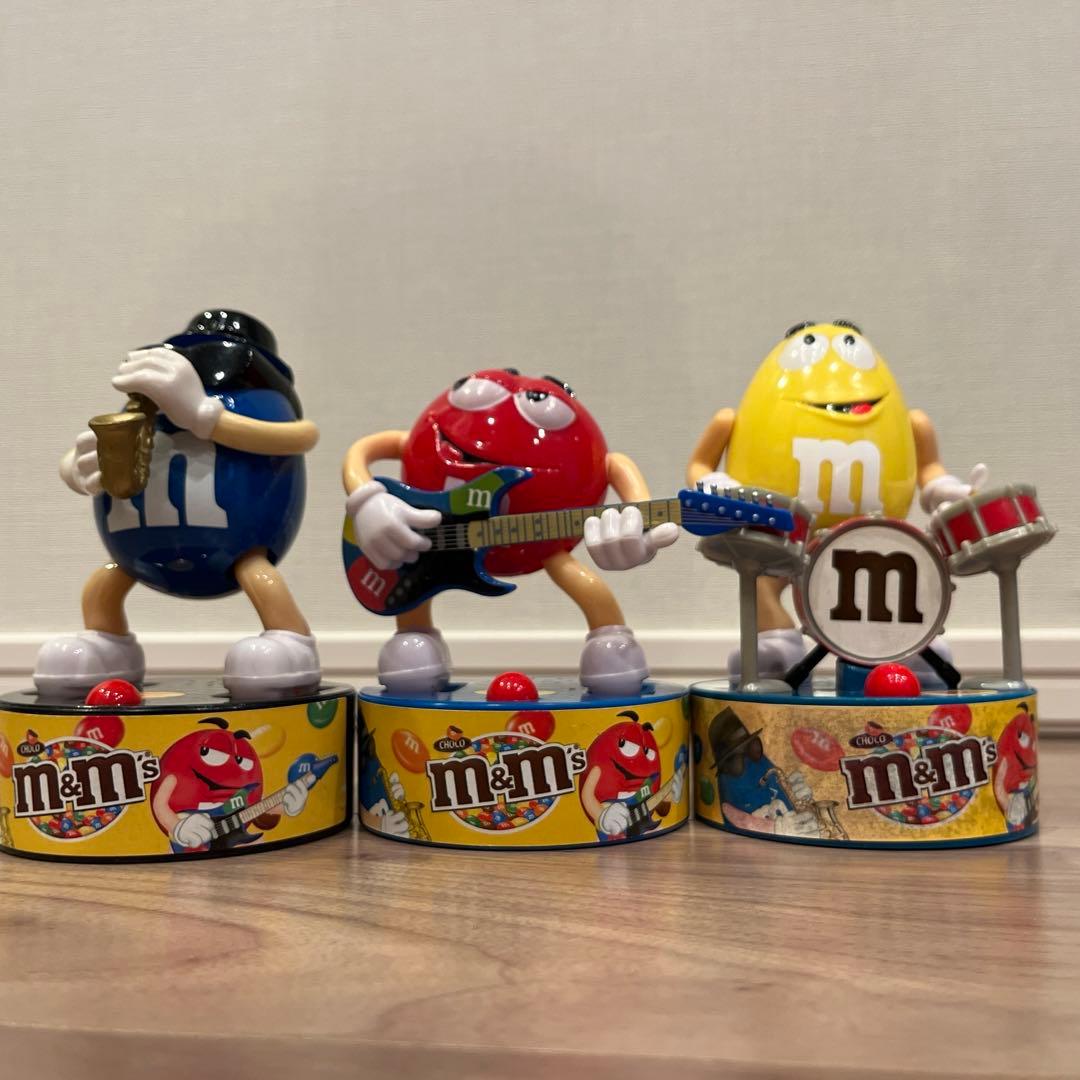 m&m's エムアンドエムズ ロックスター フィギュア 3点 - メルカリ