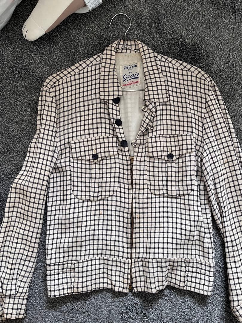 50s 60s レーヨン ギャバジン ジャケット ギャバジャンの通販はau PAY