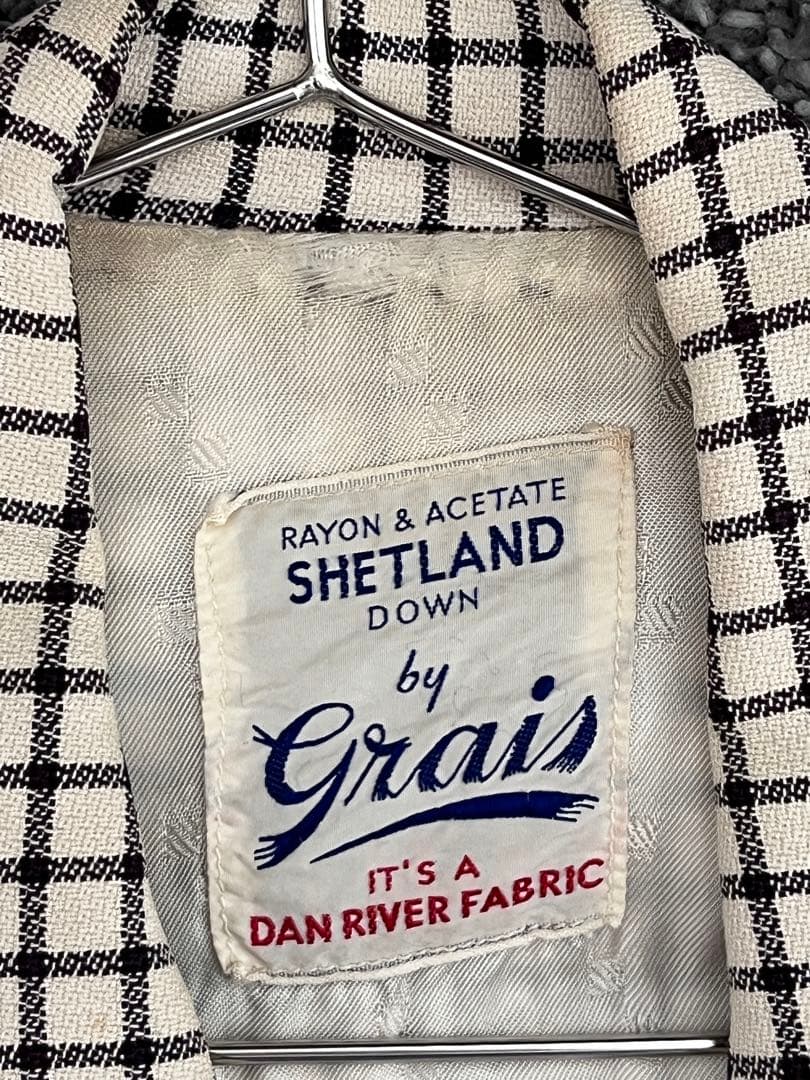 50s 60s レーヨン ギャバジン ジャケット ギャバジャンの通販はau PAY