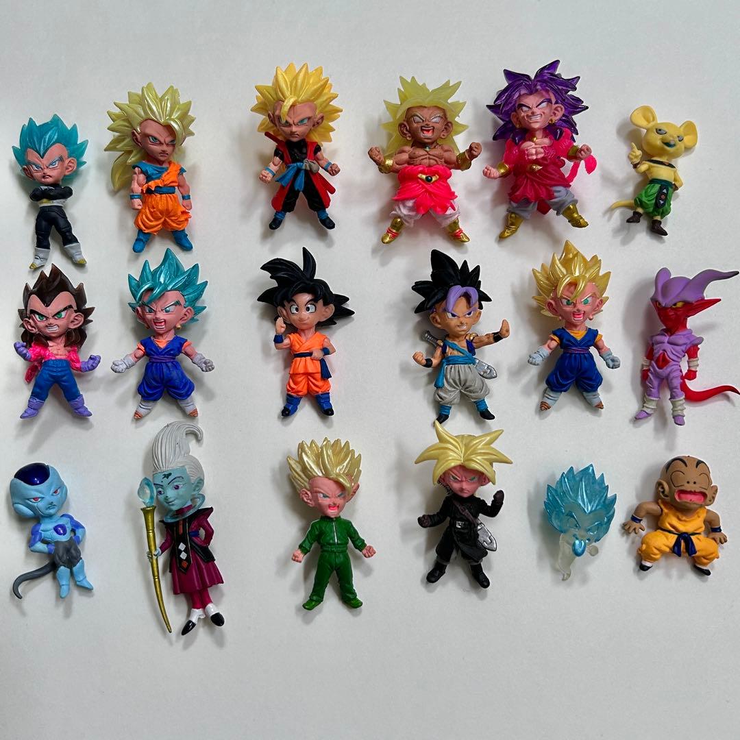 ドラゴンボール ミニフィギュア セット 18体 ミニチュア ガチャ