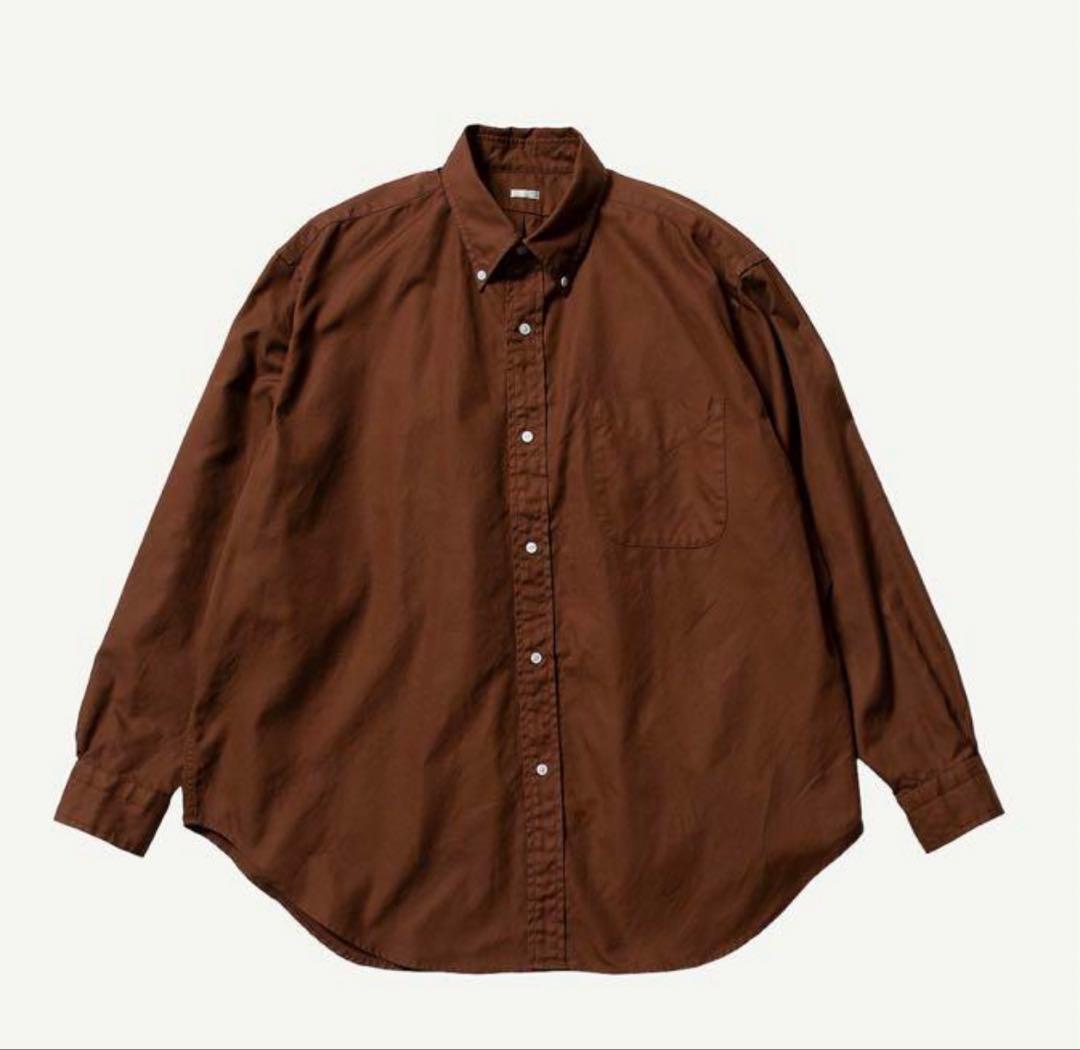 22SS A.PRESSE BD Oxford Shirt 2 ブラウン