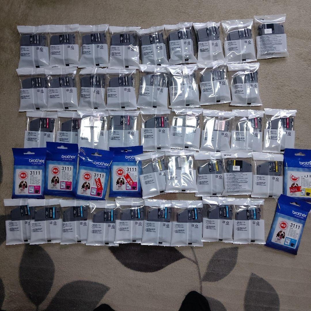 46本　LC-3111 ブラザー 純正　インクカートリッジ インク ブラザー 純正 カートリッジ LC3111-4PK インクカートリッジ お