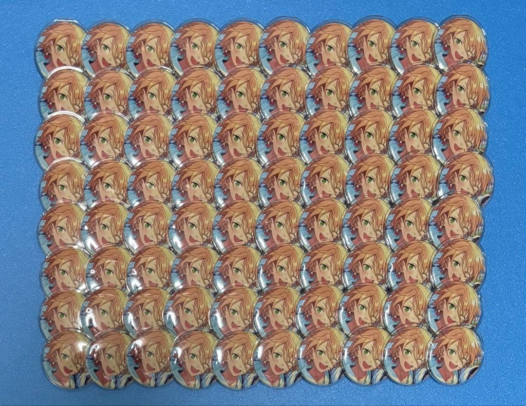 あんスタ　フィーチャー　缶バッジ　白鳥藍良