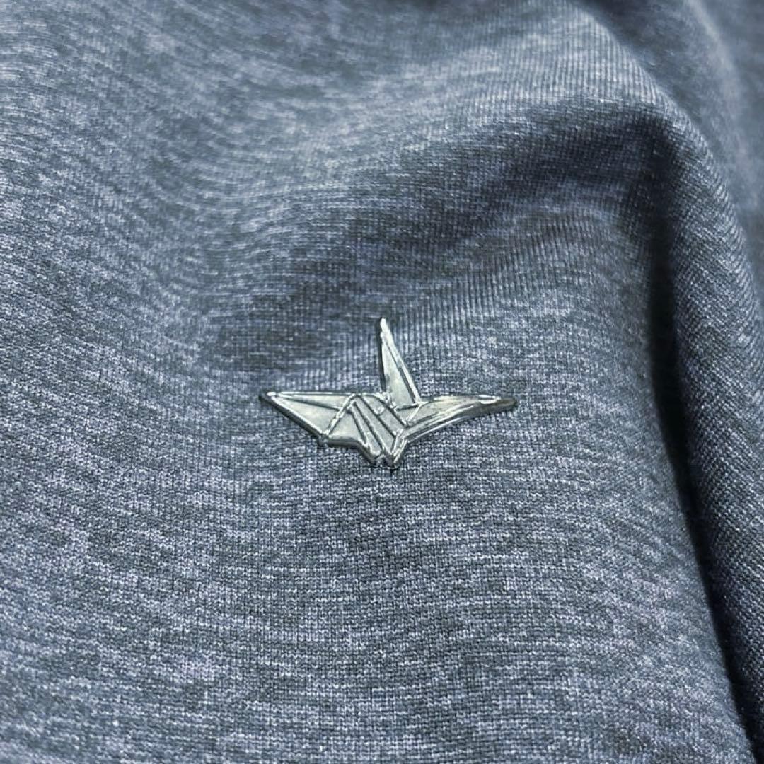 1PIU1UGUALE3 RELAX 長袖モックネックシャツ 裏起毛 ネイビー - メルカリ