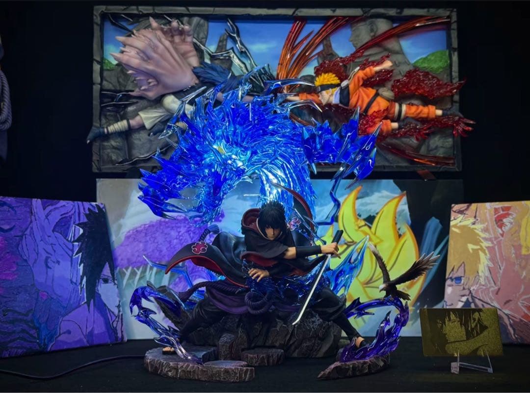 ナルト-疾風伝 うちはサスケ【鷹 】ガレージキット フィギュア1/8