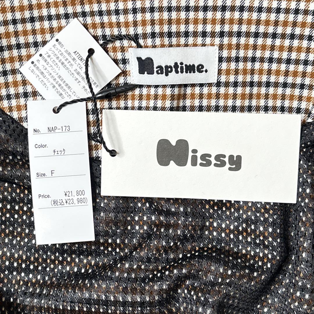 《受注生産分》 Nissy naptimeコーチジャケット チェック柄