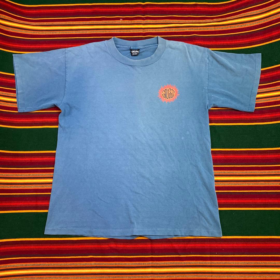 STUSSY 80s 黒タグ 初期 Rなし USA サン old ステューシー - メルカリ