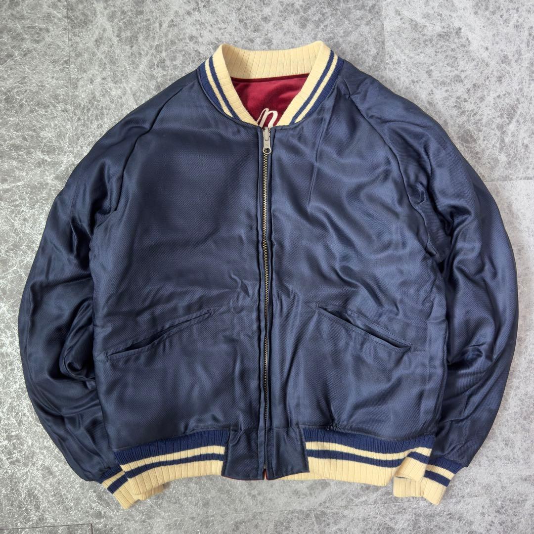 完売品 Pherrow's リバーシブル スカジャン 別珍 龍虎 ボルドー - メルカリ