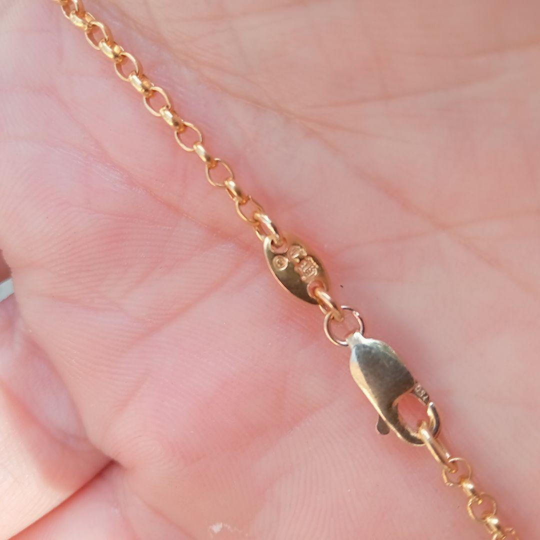 最安値】【インボイス有り】クロムハーツ22kロールチェーンネックレス