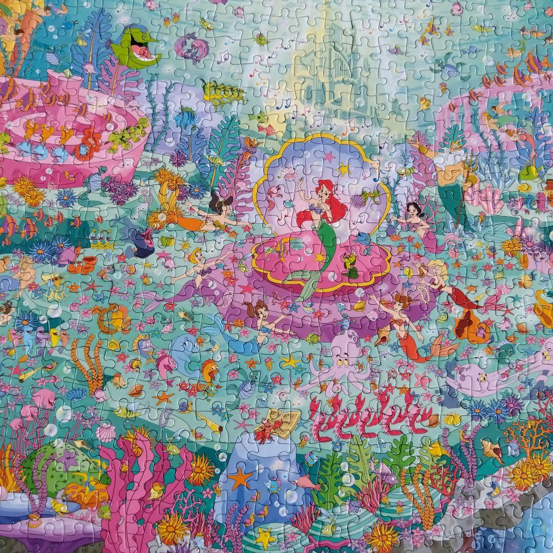 リトル・マーメイド ジグソーパズル 1000ピース - メルカリ