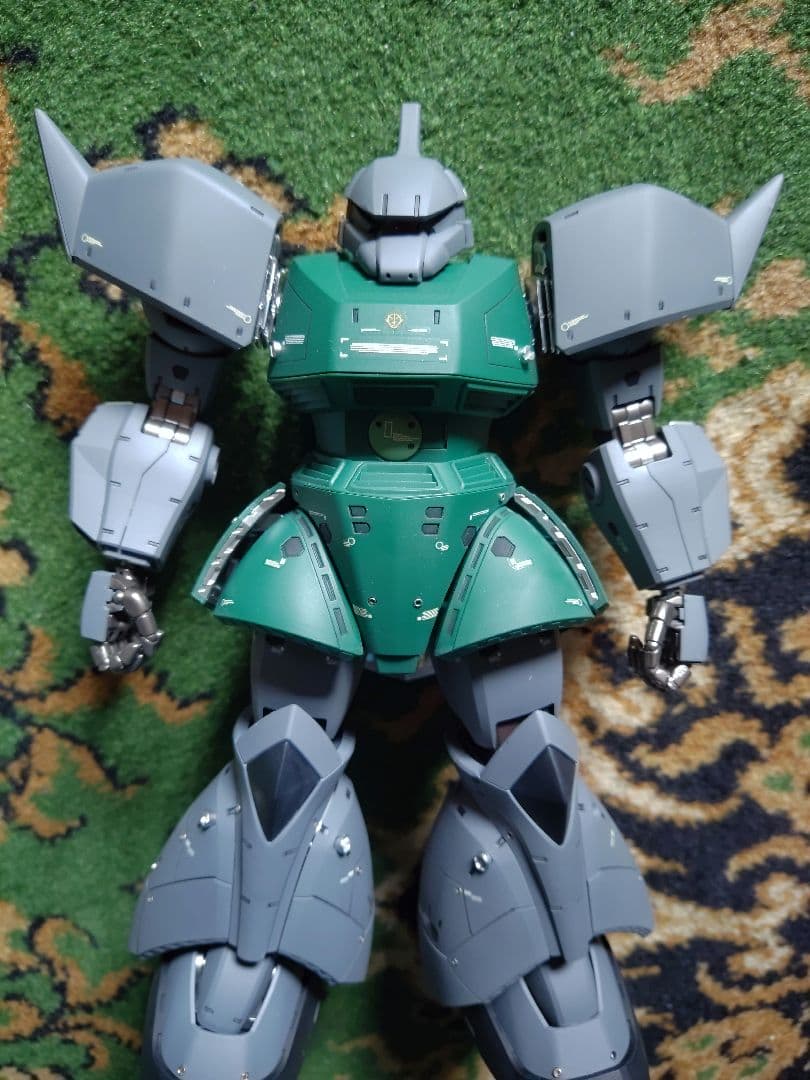 MG 量産型ゲルググVer2.0 塗装済み改修品　メタルパーツ組立