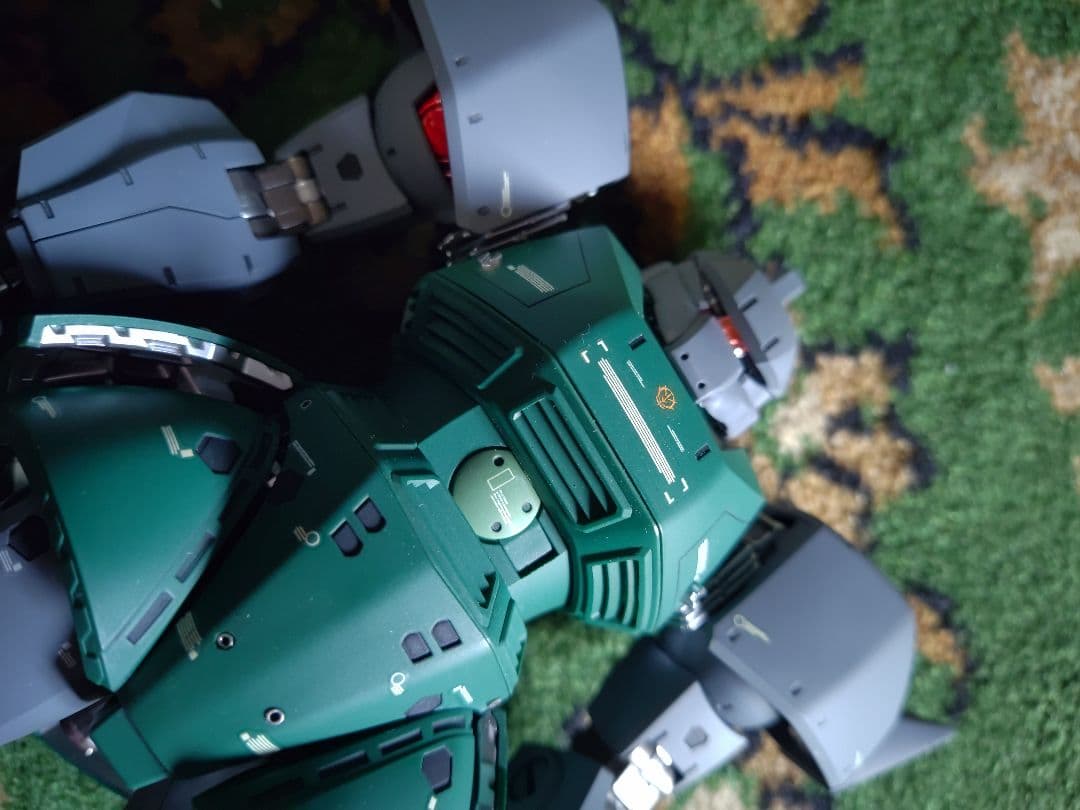 MG 量産型ゲルググVer2.0 塗装済み改修品　メタルパーツ組立