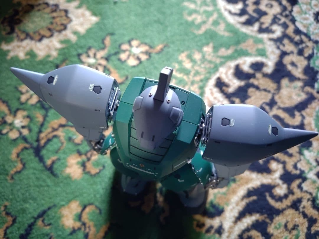 MG 量産型ゲルググVer2.0 塗装済み改修品　メタルパーツ組立