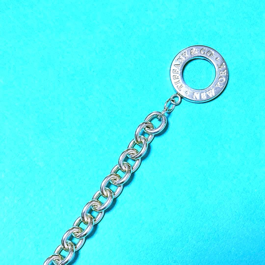 【美品】19.5cm ティファニー サークル トグル ブレスレット SV925