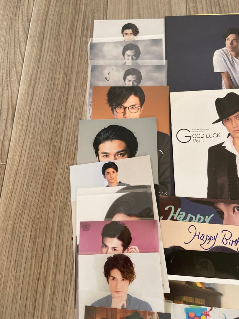 ♦︎渡辺大輔 会報 写真 ポストカード DVD 他 計38点
