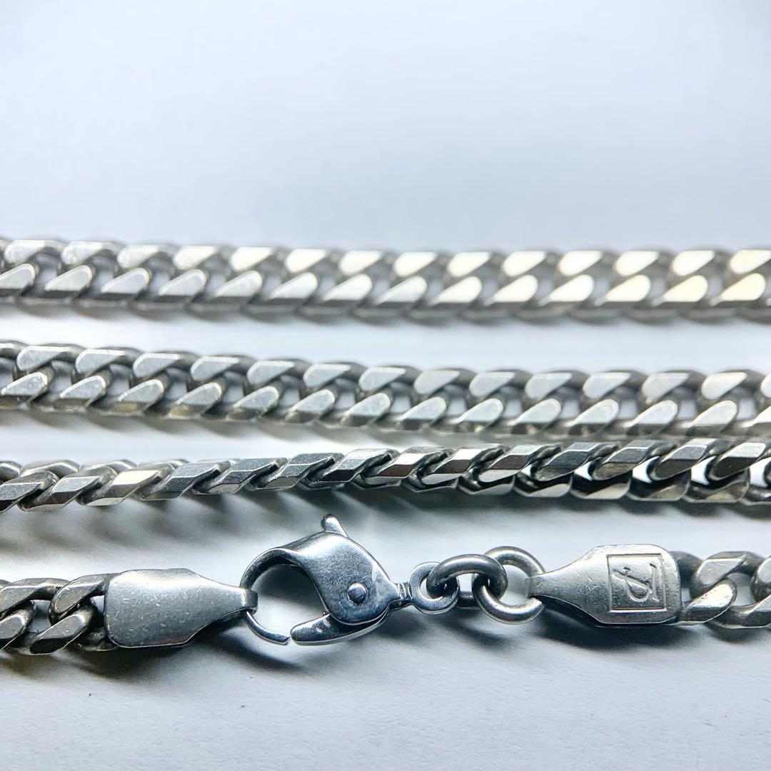 希少 レダシルマ ネックレス 喜平 ダイヤモンド 9粒 0.10 ゲルマニウム