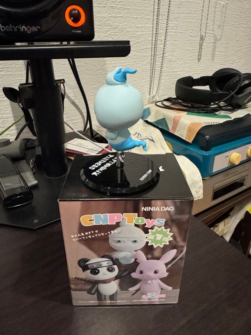 CNP Toysラバーフィギュア　3種類セット リーリー、ルナ、ミタマ