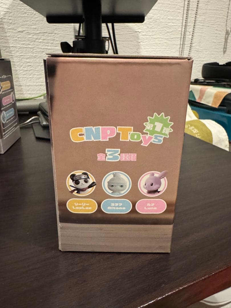 CNP Toysラバーフィギュア　3種類セット リーリー、ルナ、ミタマ