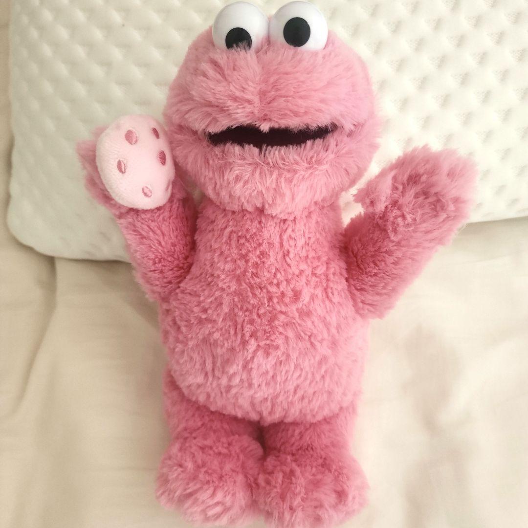 PINK SPRING ピンクエルモ ぬいぐるみ ピンククッキーモンスター