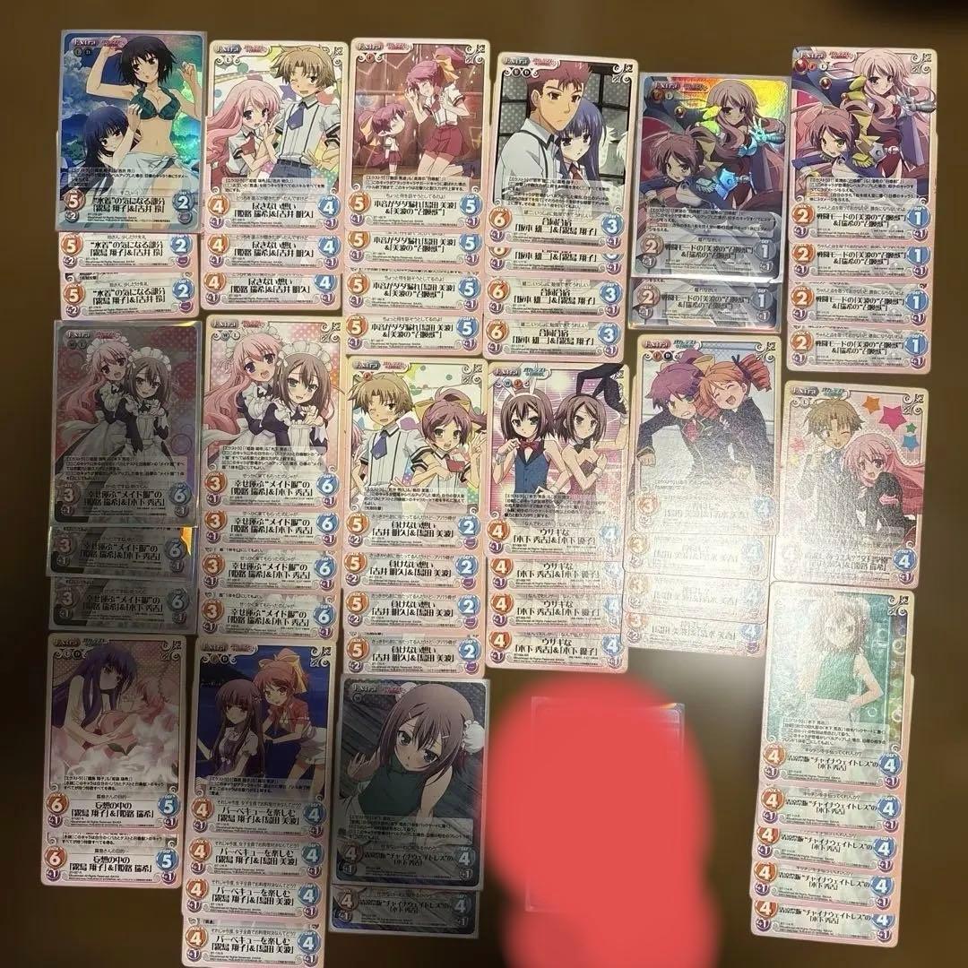 chaos バカとテストと召喚獣　金箔押しサイン入り女子制服の「木下秀吉」他 Chaos バカとテストと召喚獣 バカテス Yシャツの木下秀吉 箔押しサイン