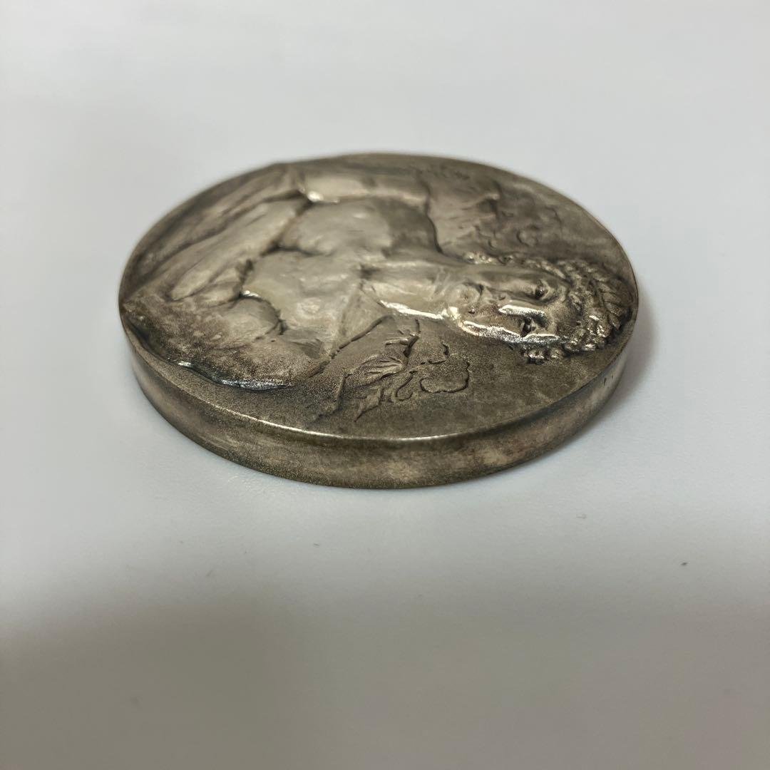 第11回札幌オリンピック冬季大会 記念メダル 純銀 SV1000 銀貨 - メルカリ