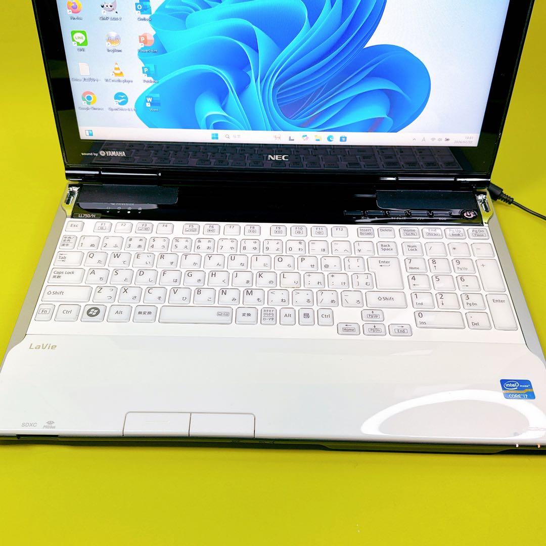 極速i7⭐️メモリ16GB SSD win11 ノートパソコン オフィス2021 - メルカリ