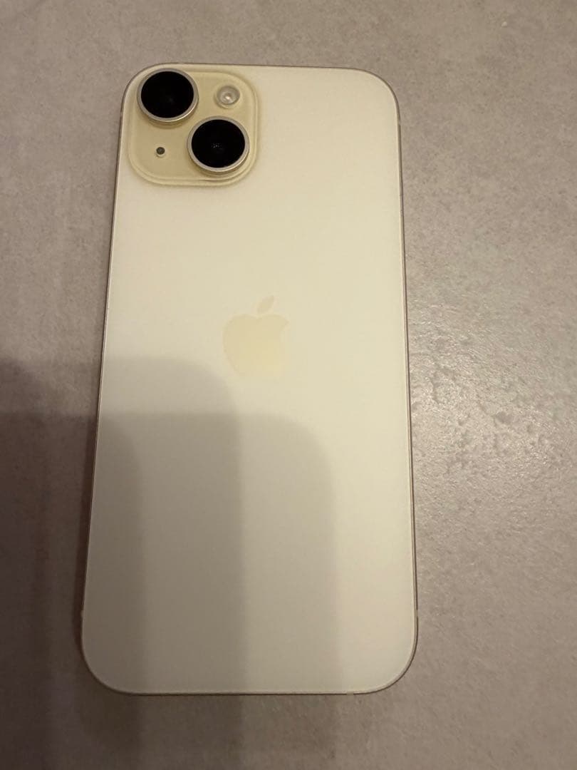 iPhone15 512GB SIMフリー イエロー batt. 84% - メルカリ