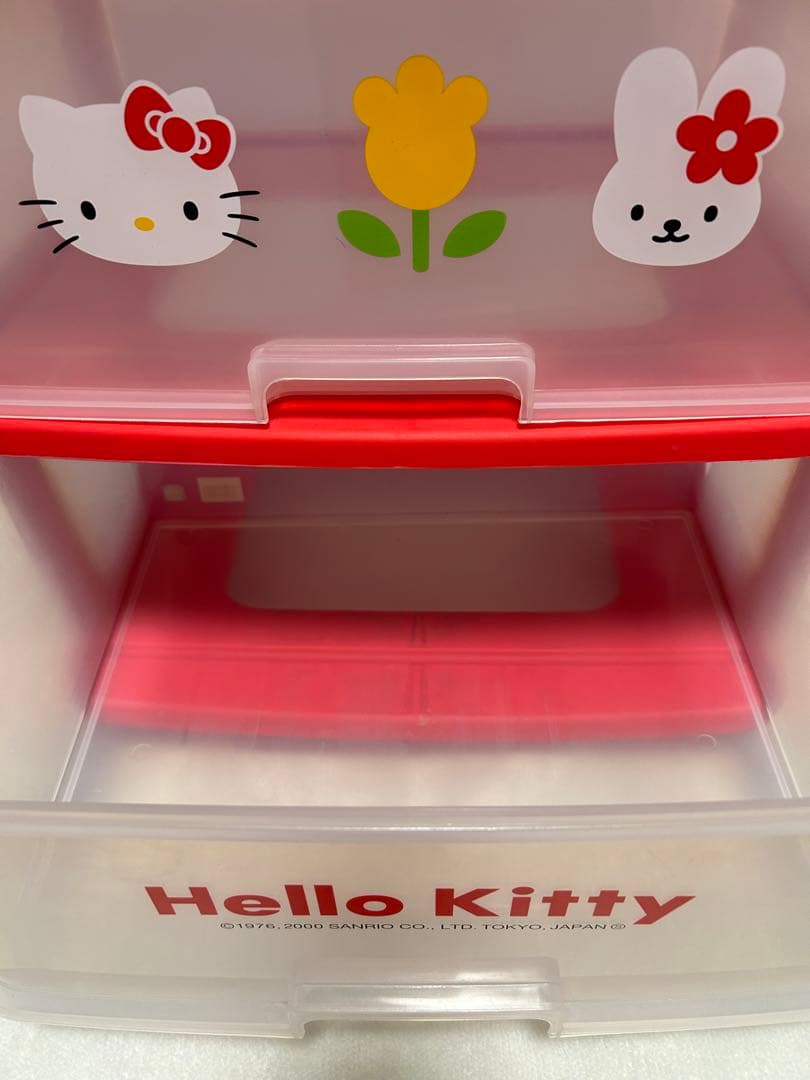 希少 カオハナ キティ 3段チェスト 引き出し レトロ サンリオ - メルカリ