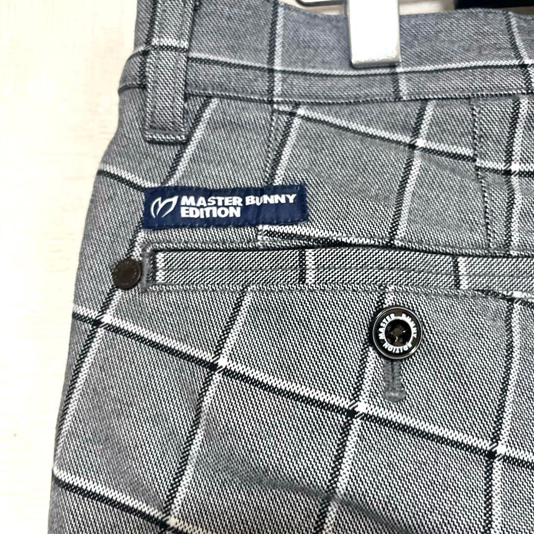 マスターバニーエディション 秋冬人気グレンチェック柄×ロゴ 裏起毛