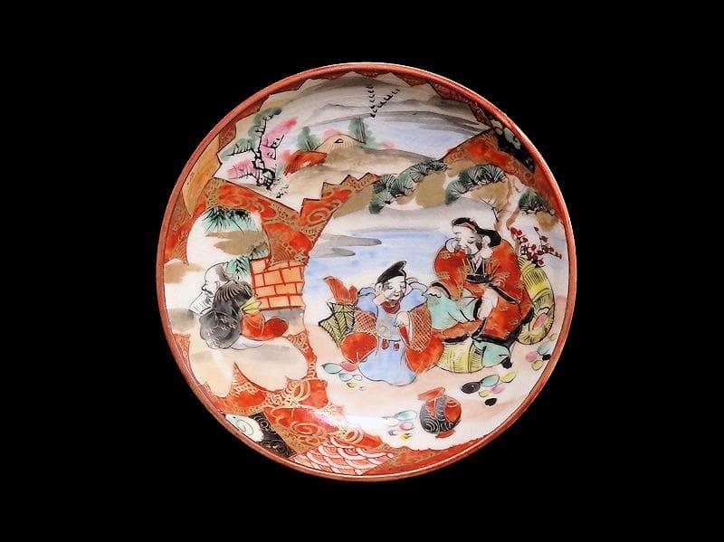 九谷焼 恵比寿大黒の図 橋田画 豆皿 手塩皿 2枚 C502AS-fbra - メルカリ