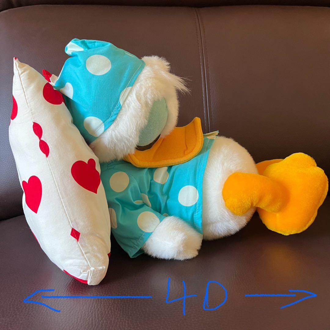 ドナルドダック　ぬいぐるみ　ディズニーランド　レトロ　ヴィンテージ