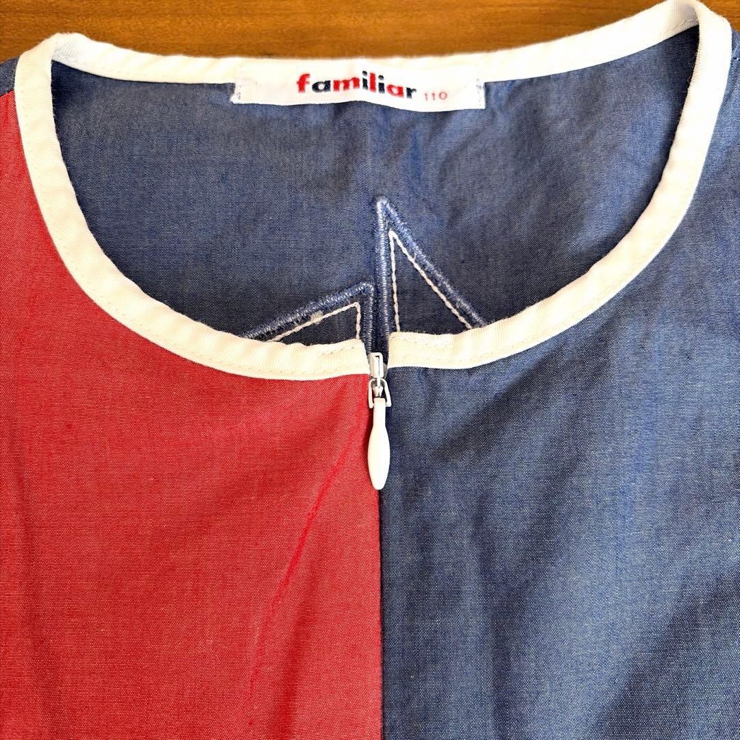 ファミリア ノースリーブ ワンピース 110 - メルカリ