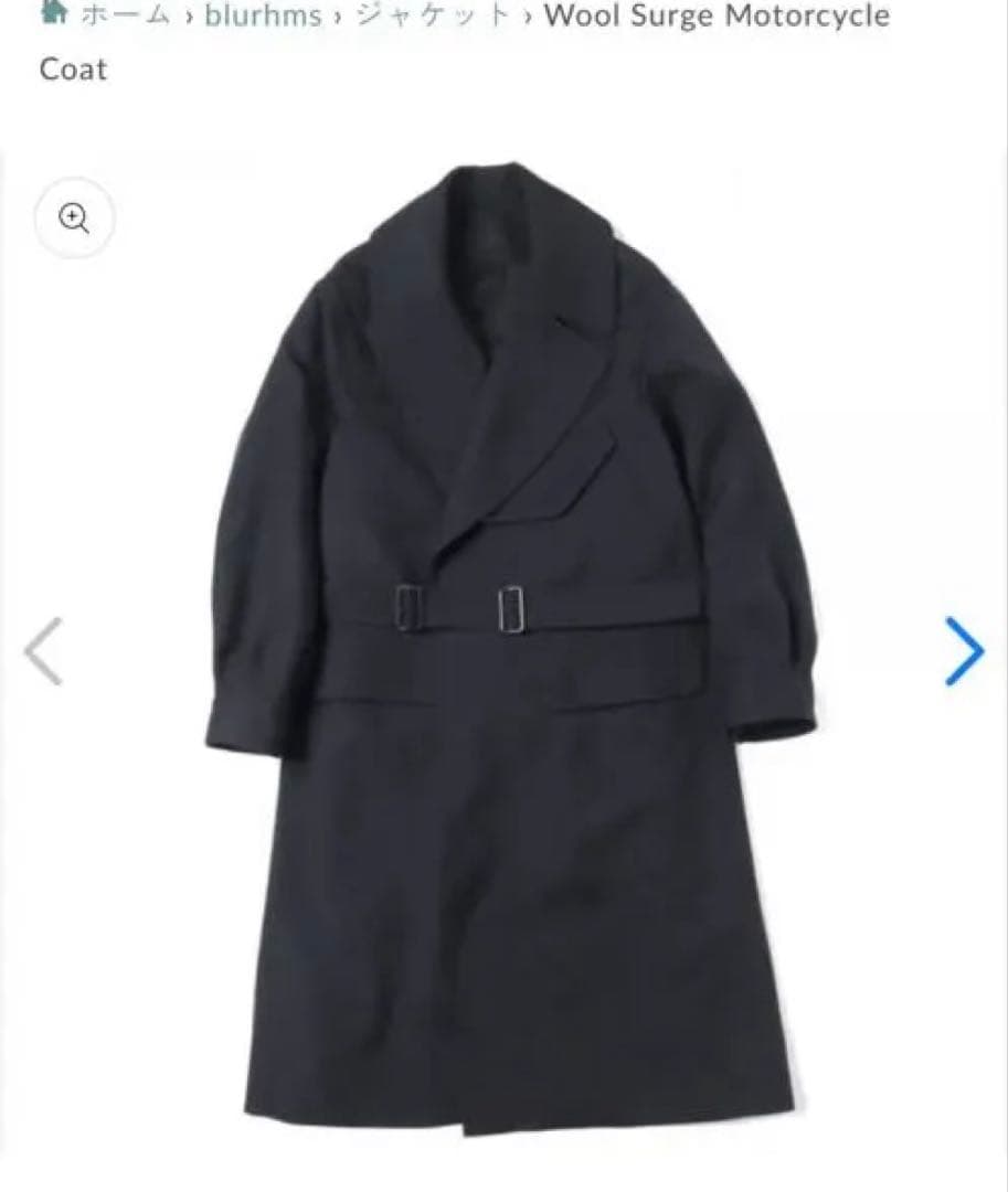 blurhms Wool Surge Motorcycle Coat 3blurhms Super Surge Motorcycle