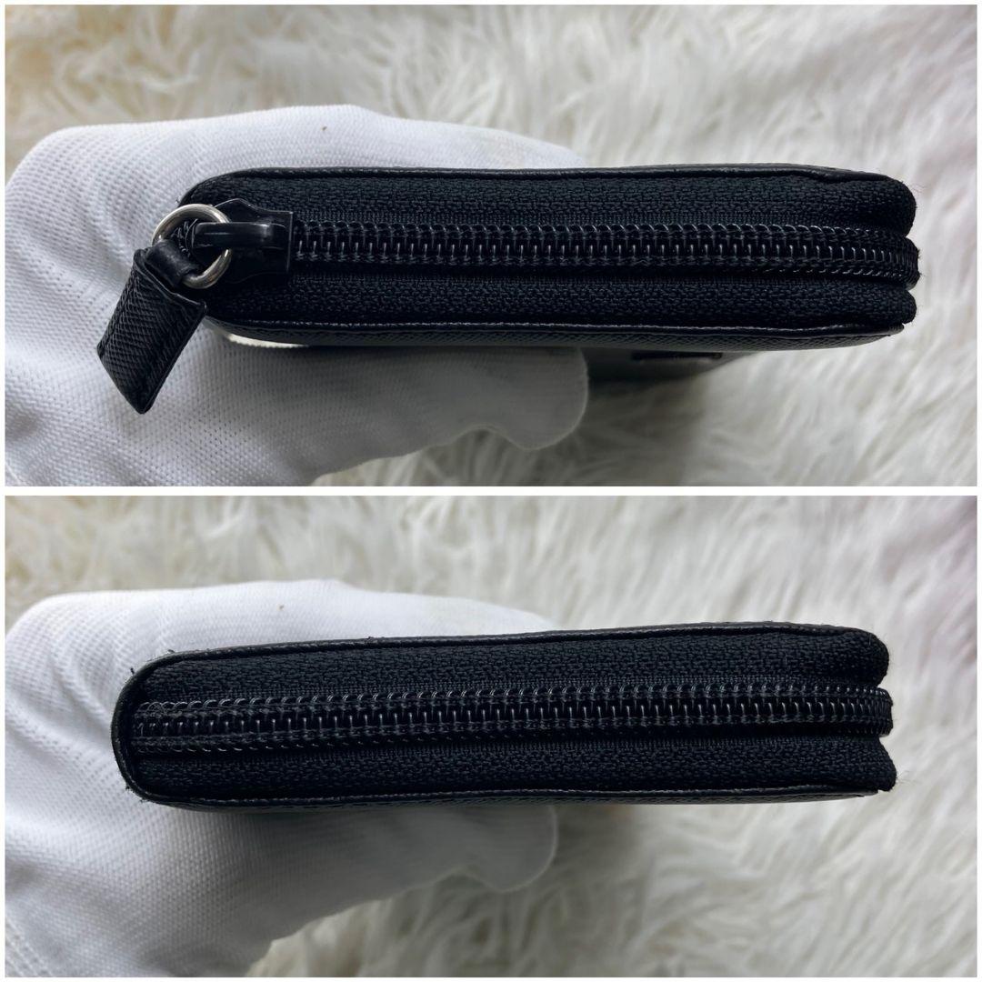 ぷぷ様✨PRADA プラダ M176A 三角ロゴ サフィアーノ 長財布 黒 - メルカリ