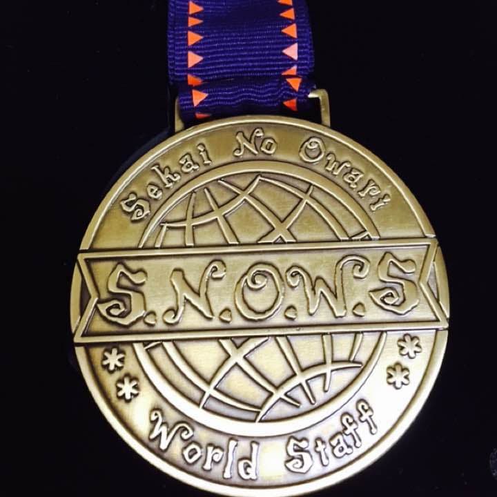 SEKAI NO OWARI サイン付 メダル