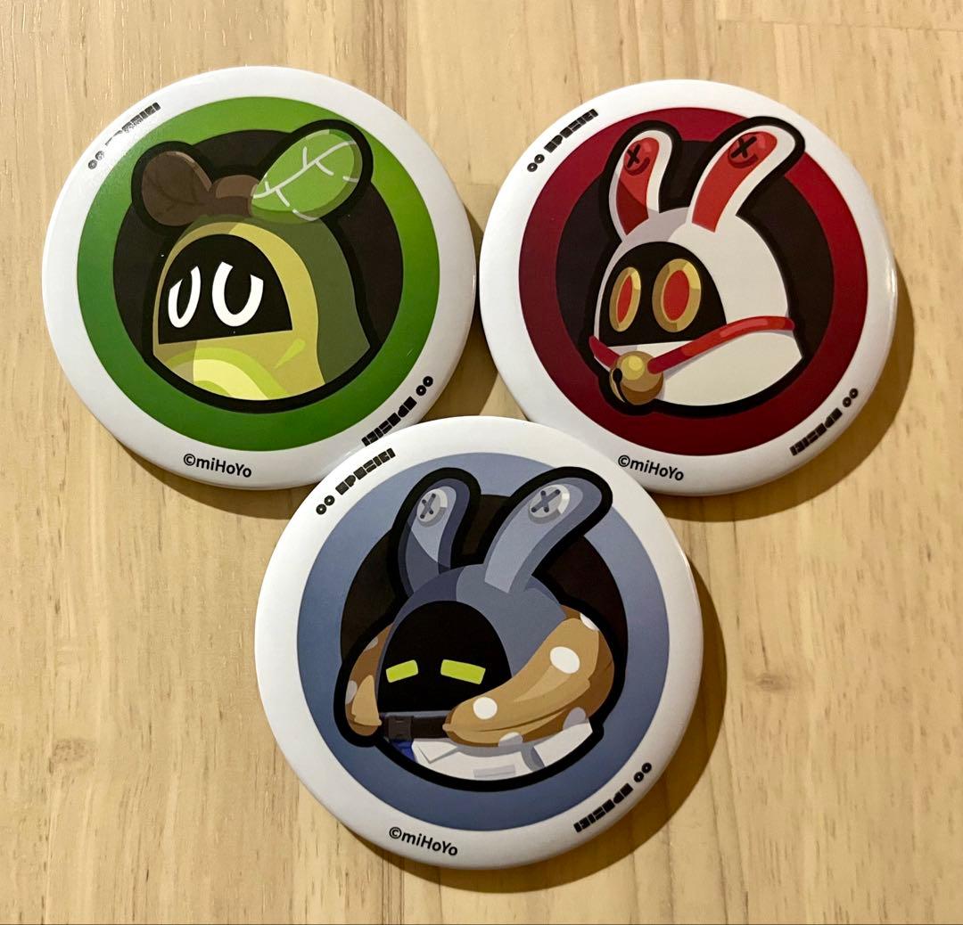 ファミリーマート ゼンゼロ ボンプ 缶バッジ3個セット（シークレット