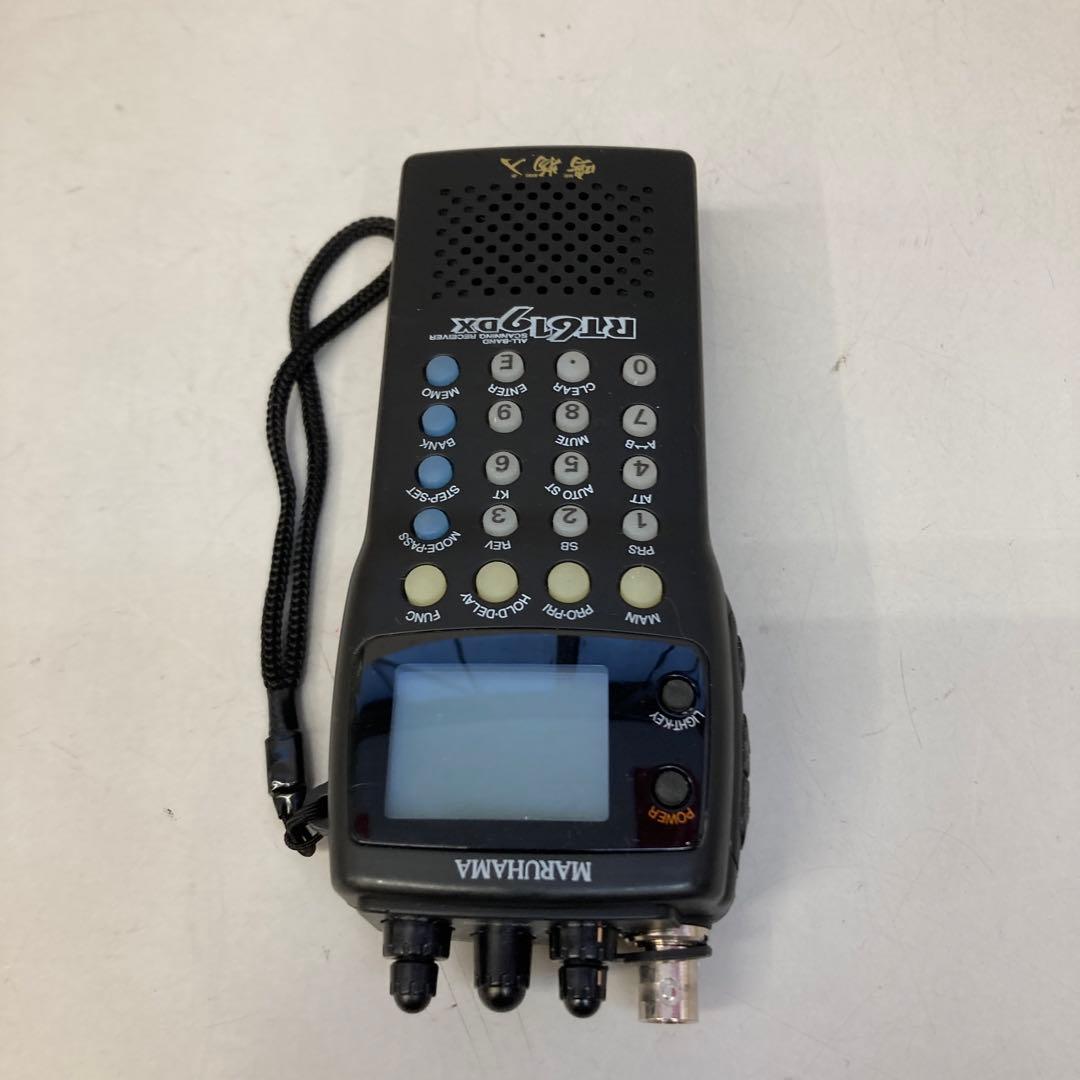 通電確認済 鳴物入MARUHAMA RT619DX ワイドバンドレシーバー受信機