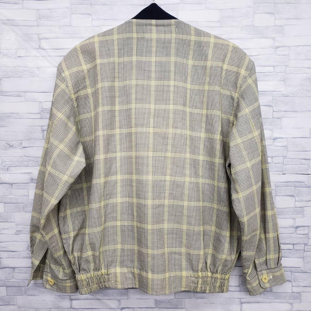 古着 90s YSL イヴ サンローラン スイングトップ チェック M - メルカリ